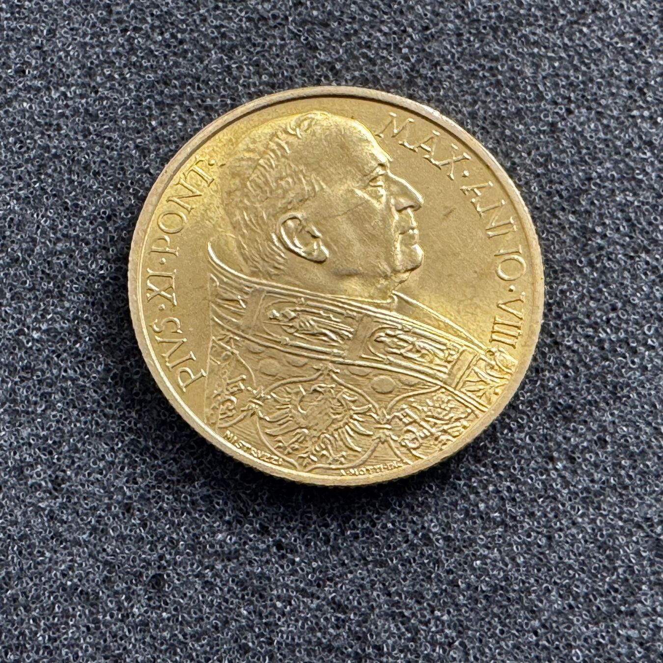 Tutti le monete: 100 Lire Gold Vatikan 1929 – Usato da Reitnau venduto da tb-muenzen 2