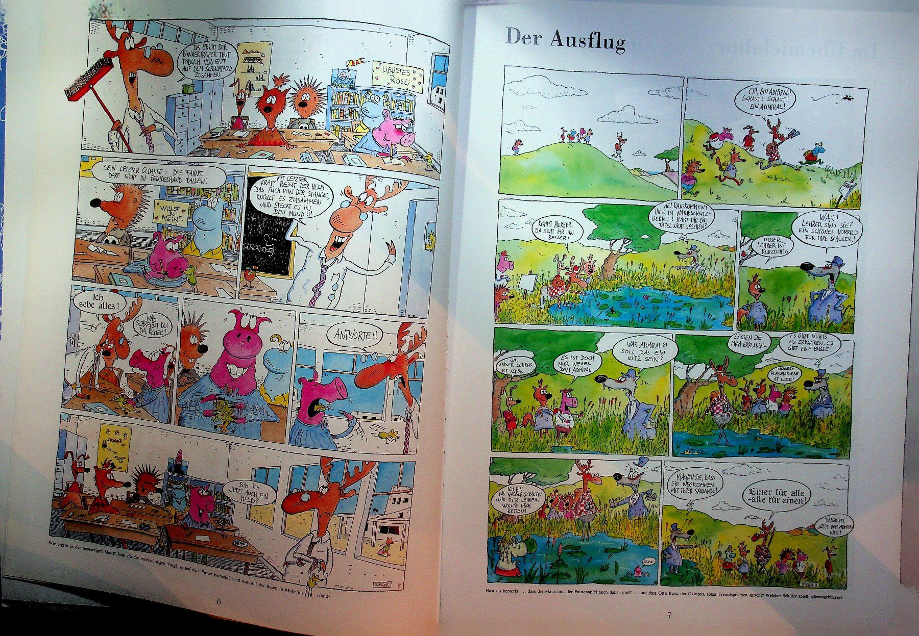 BD: Comic Klasse Muheim  Edition Moderne EA 1995 – D'occasion à Reitnau par Zaomir 4
