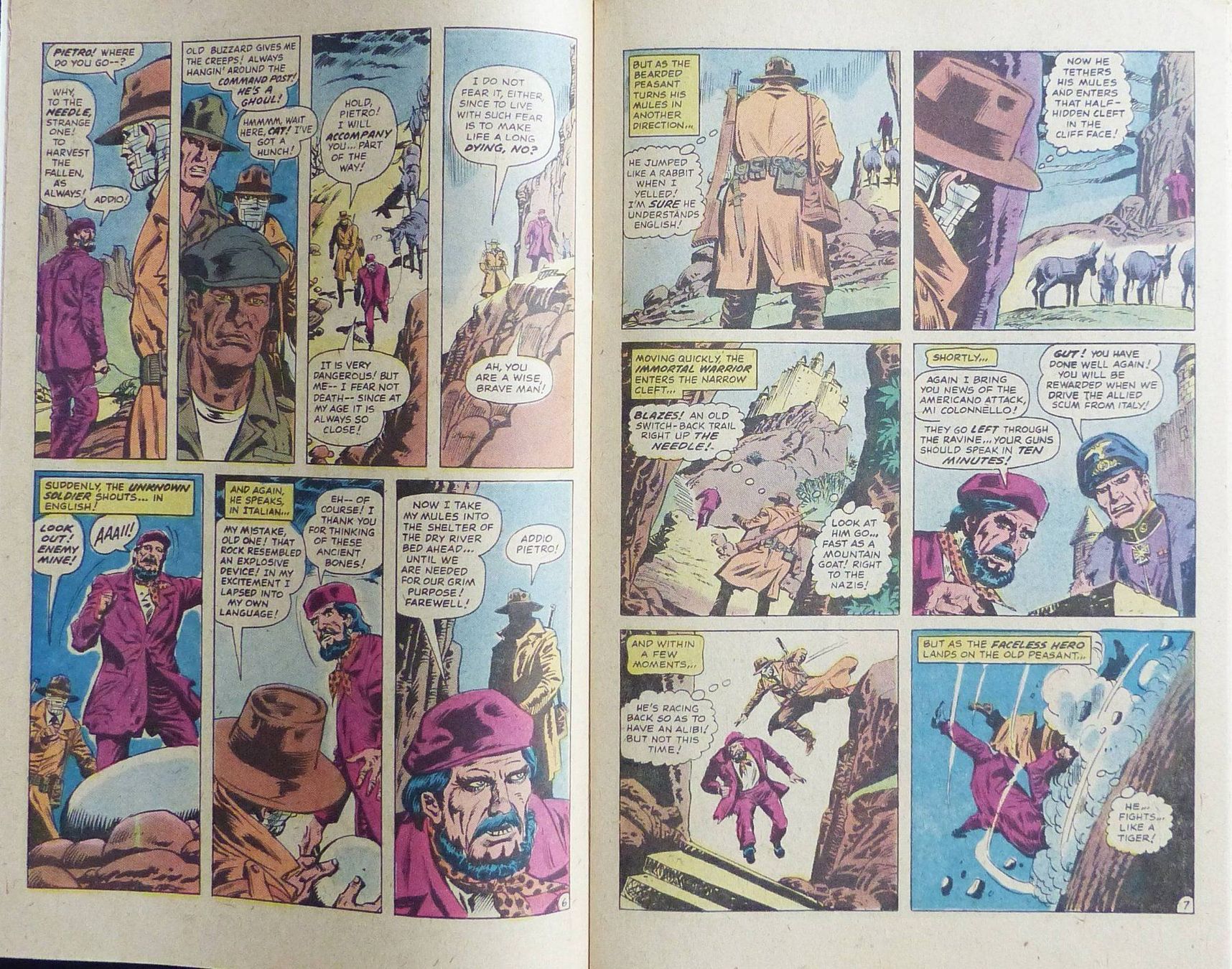 BD: UNKNOWN SOLDIER 216 OUR FIGHTING FORCES 146 WAR JOE KUBERT – D'occasion à Lugano par YouWantUS 3