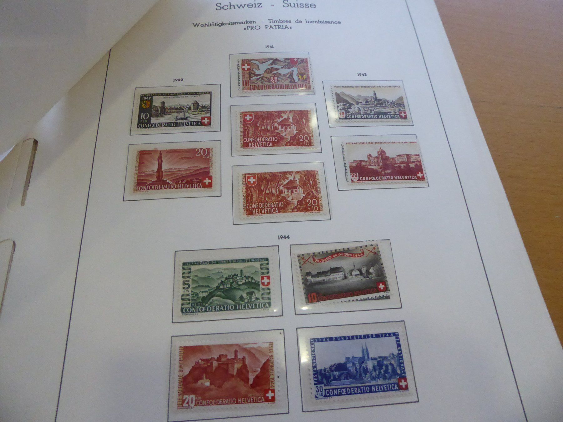 Alle Briefmarken: Auswahl Pro Patria – Gebraucht aus Rothrist von swisstools 8