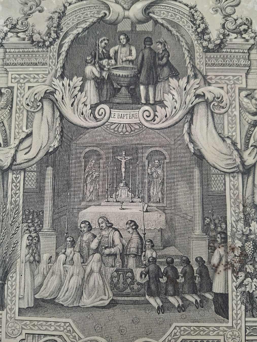 Libri: antikes sakrales Dokument,  Kommunion 1843 – Usato da Grindelwald venduto da carro5 2