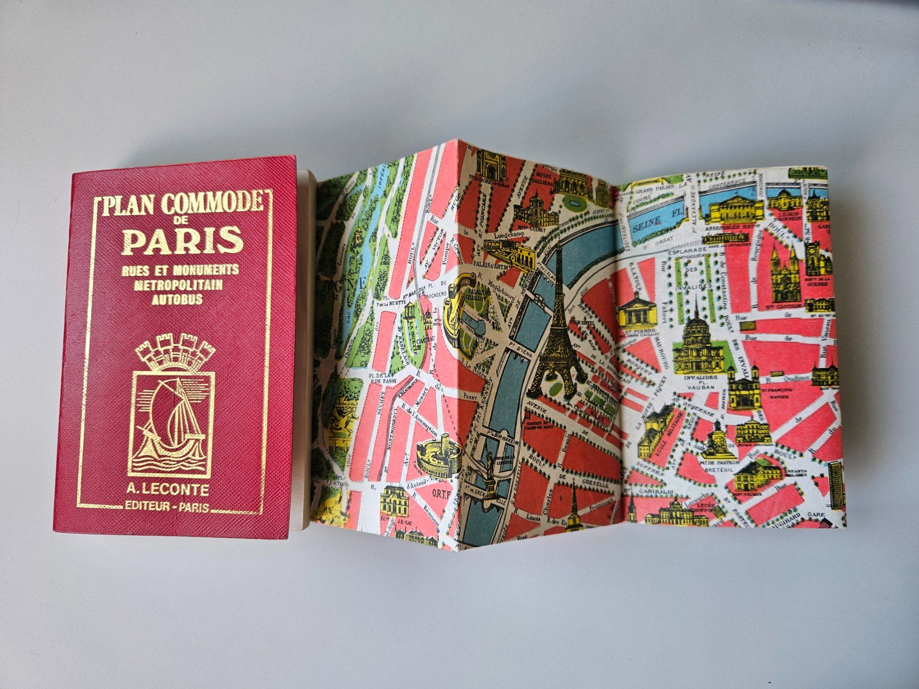 Libri: Plan commode de Paris, A. Leconte Editeur 1980 – Usato da Echandens venduto da annegug 3