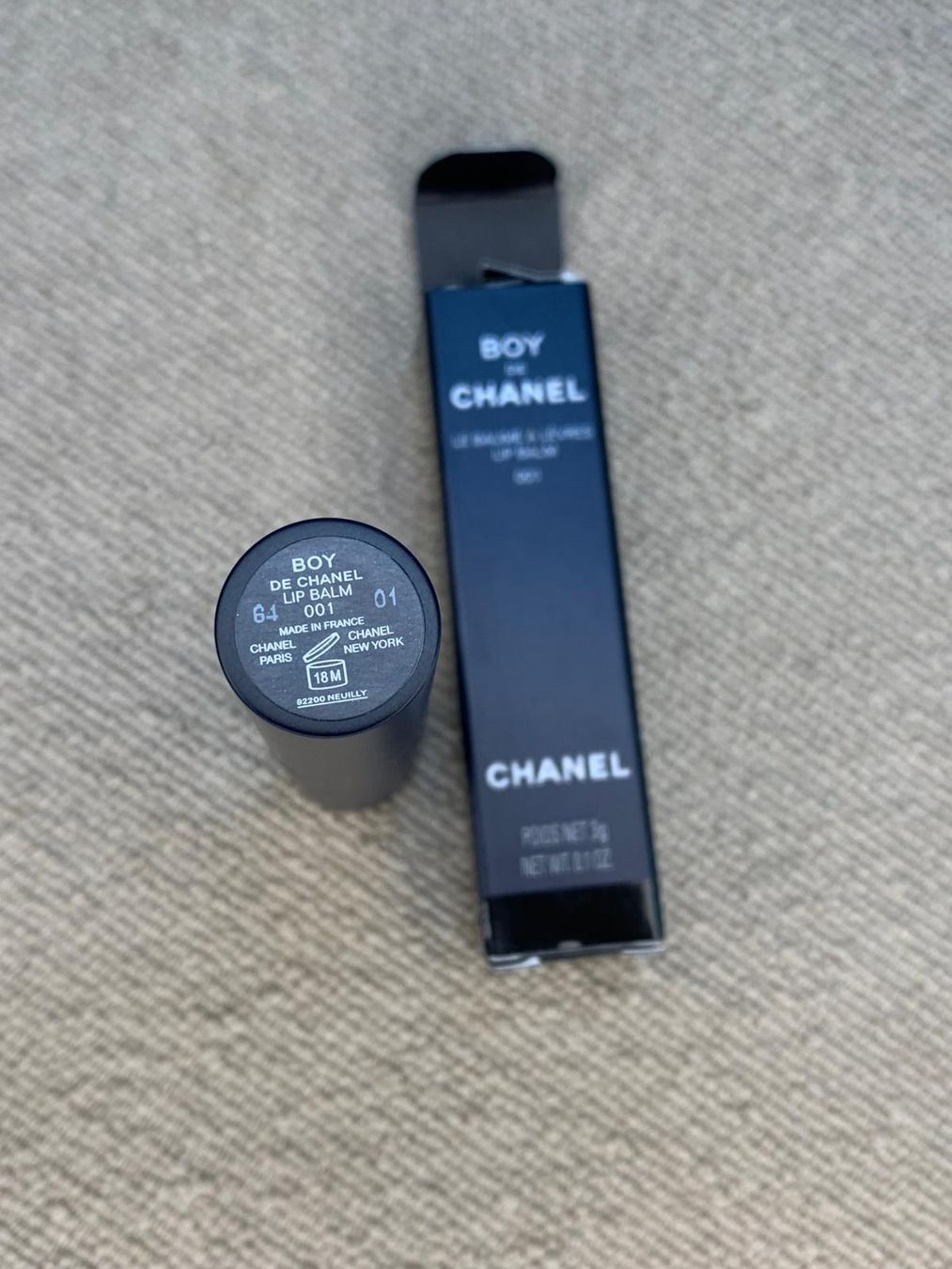 Chanel Maquillage: Baume a levres Chanel Boy 001 neuf – Neuf avec emballage d'origine à Martigny par zin_y9tt 1