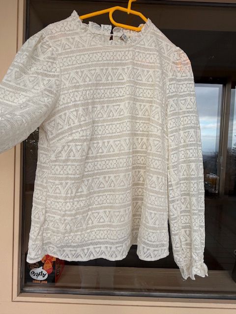 Pullover & Sweatshirts: Pull avec dentelles – Neu (gemäss Beschreibung) aus Enges von cordec