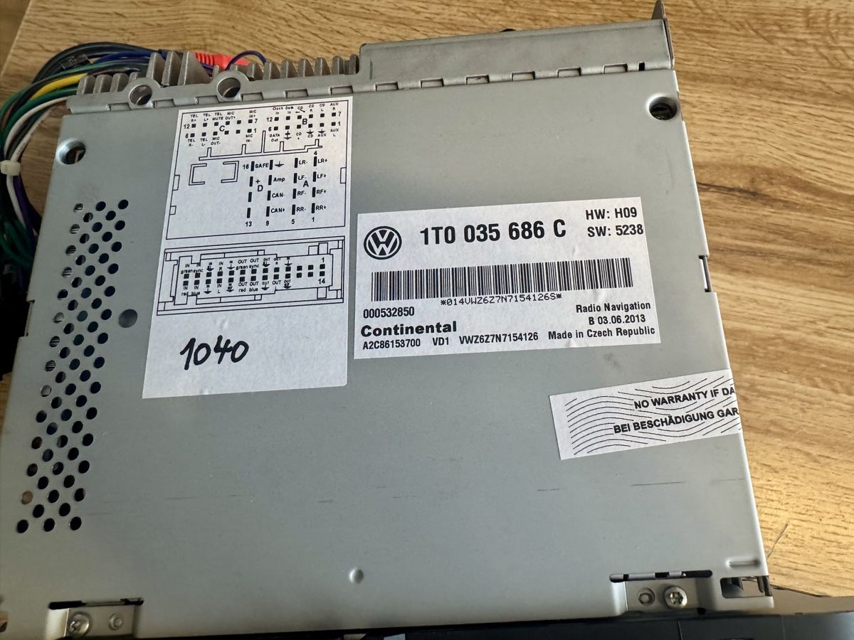 Navigatori: VW RNS 510 mit DAB – Usato da Dietikon venduto da Visipower 7
