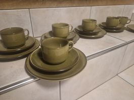 Rössler Set 6 Personen olivgrün