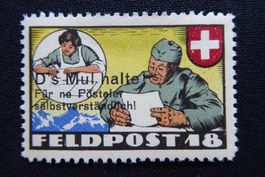 (m376) Feldpost Wit 12/1 *