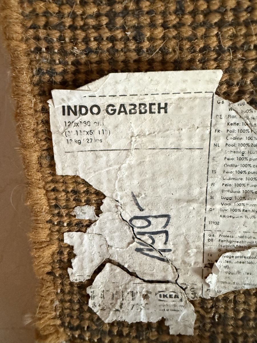 Tappeti: Cozy Indo Gabbeh Wool Rug  – Usato da Berikon venduto da Sigz 2