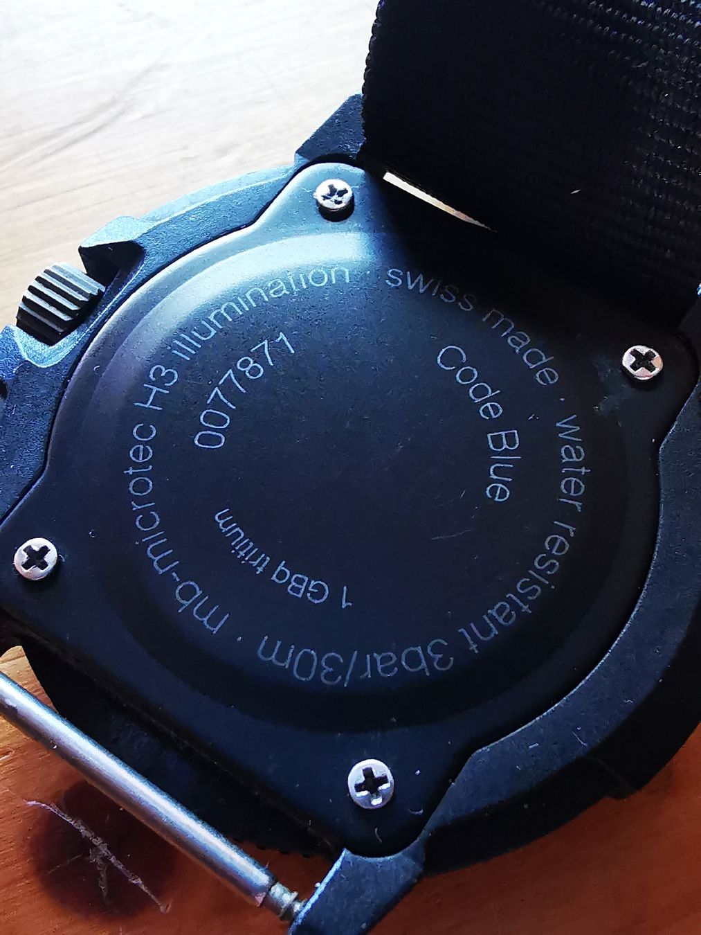 Traser Uhren: Taktische Uhr mb-microtec Traser H3 Code Blue (Ref. 0077871) – Gebraucht aus Berken von Heiligkreuz2015 1