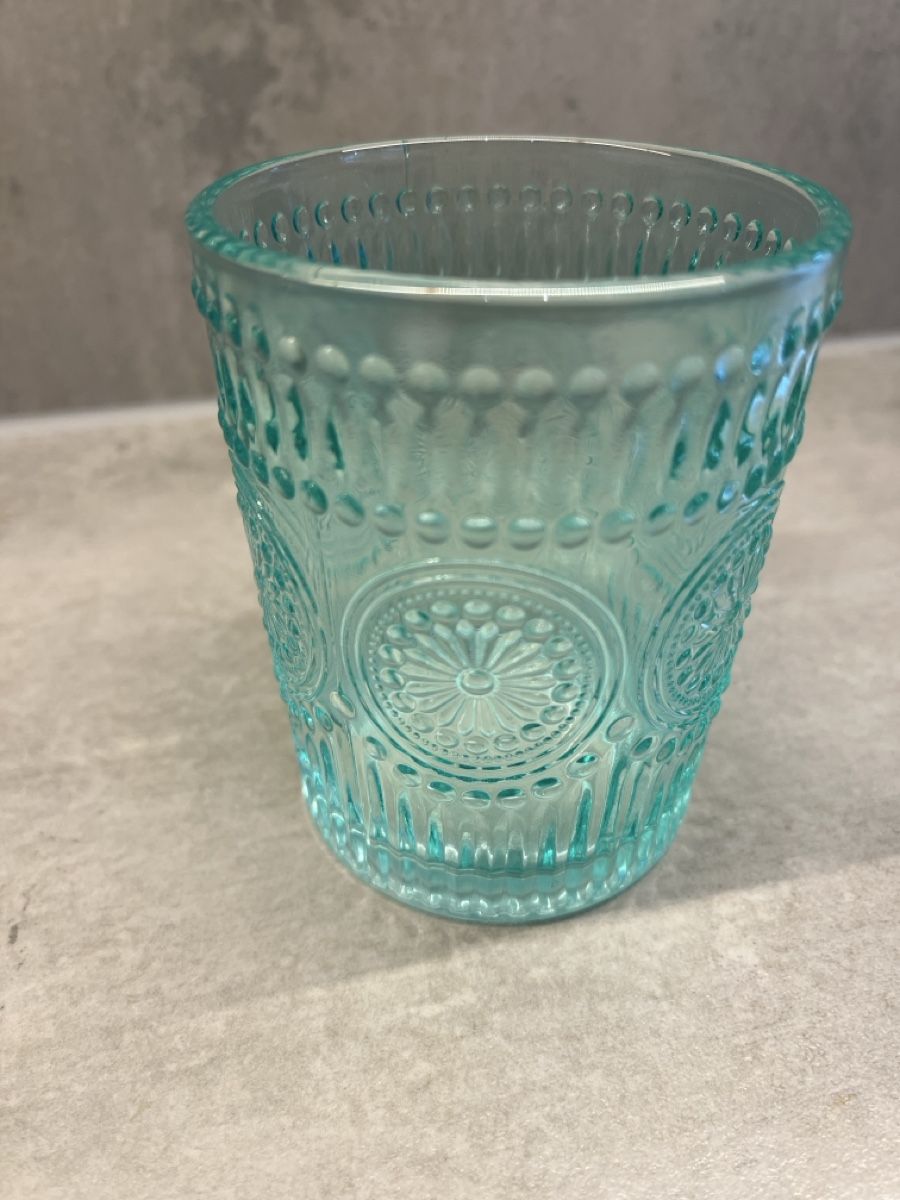 Gläser: 2x Glas Türkis – Gebraucht aus Winkel von Mandarinchen9 1