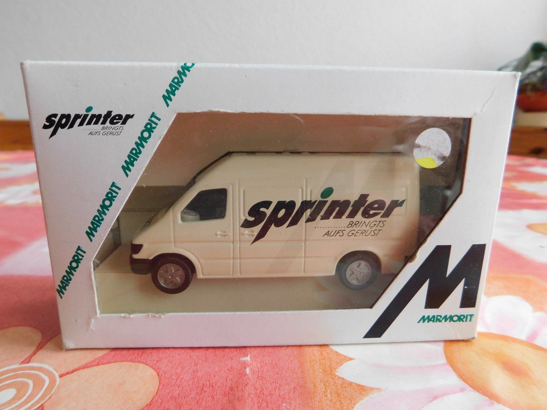 Siku Modellini d'auto: Siku Mercedes Sprinter Werbemodell Marmorit – Nuovo (secondo la descrizione) da Strengelbach venduto da Wedi73 3