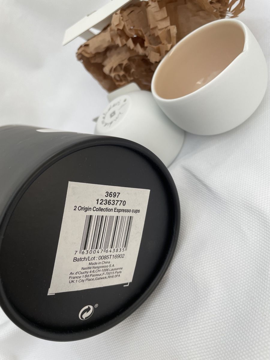 Nespresso Tazze: Nespresso  2 Tassen ORIGIN Collection  NEU  – Nuovo e nell'imballaggio originale da Zürich venduto da Danokiko 3