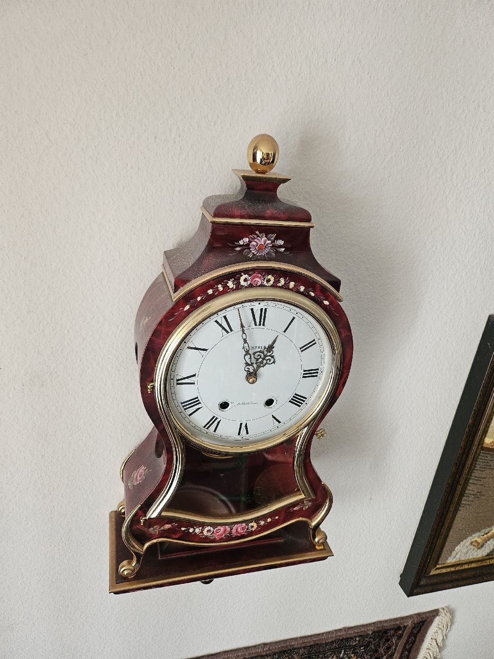 Bucherer Orologi da terra & Orologi da parete: Wanduhr Pendeluhr mit Sockel Bucherer  – Usato da St. Gallen venduto da Cocos_Ricardo 3