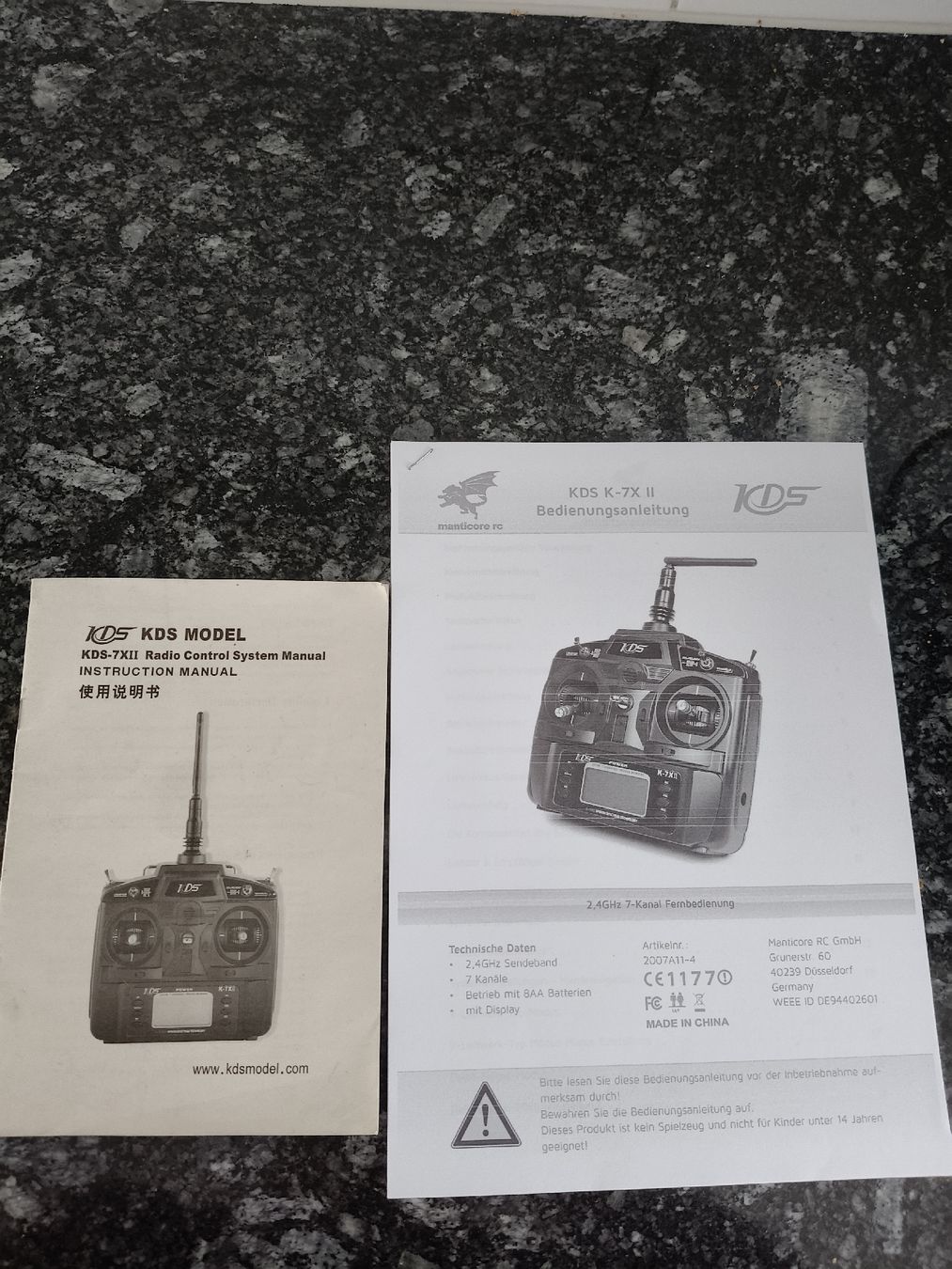 Modellismo RC: 2 KDS RC Fernsteuerung – Usato da Neuenhof venduto da Eric 2