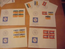 GA 1976 Genfer Aemter UIT Serie einzeln und 4er ab NUR 65 RP