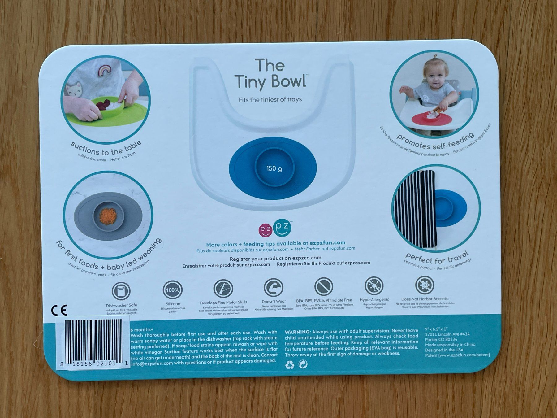Ezpz Teller: EZPZ Tiny Bowl Silikon – Gebraucht aus Kloten von schunksz 2