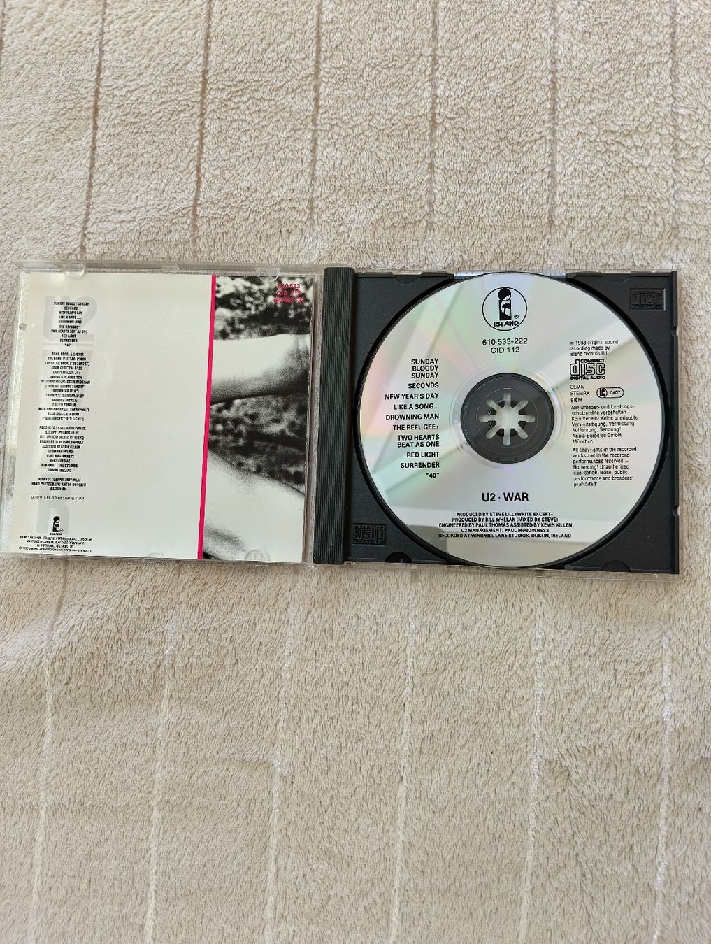 CDs: U2 - War - CD  Rock Culte Années 80 – Gebraucht aus Reconvilier von mpa_7b2k 1