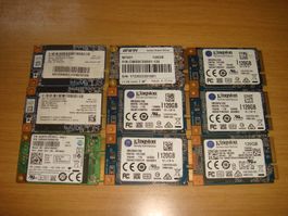 1 stück 120/128gb mSata ssd. getestet.