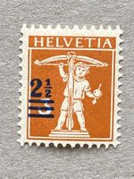 146, postfrisch,  Aufdruckverschiebung