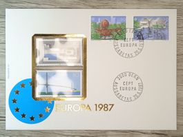TR51 Enveloppe + Timbre Suisse 1987