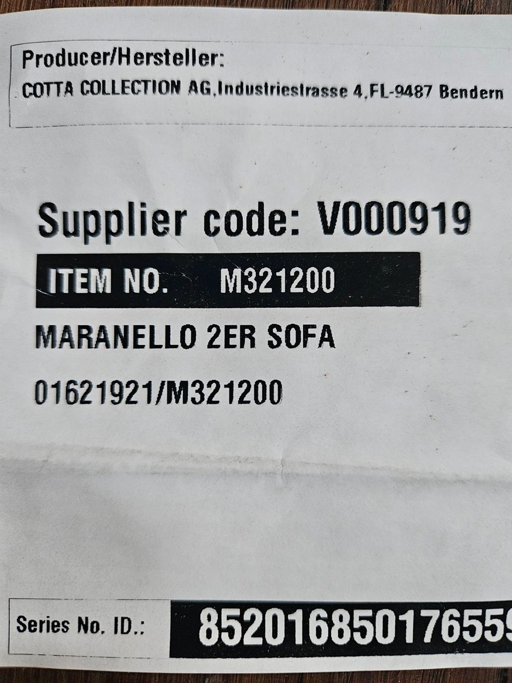 Sofas: Maranello 2er Sofa (2stk) – D'occasion à möhlin par ATAY 1