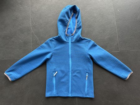 Mid-Layer IcePeak Kapuzenjacke Gr. 128 blau