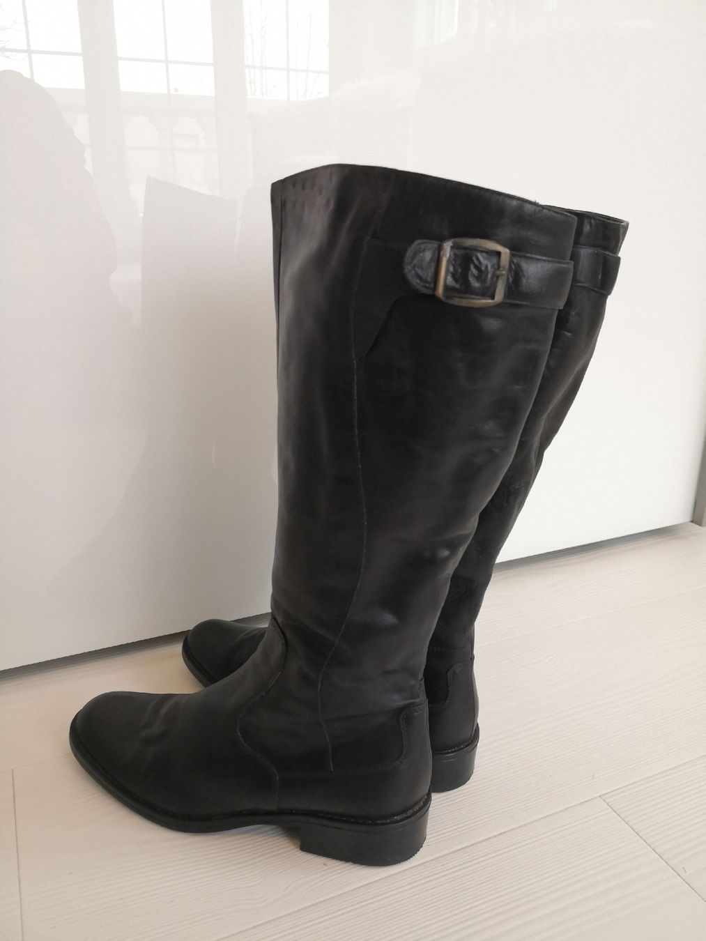 Scarpe da donna: 🤩PASITO LEDER-STIEFEL, SCHWARZ – Usato da Olten venduto da Naja-Twins-Twins 1