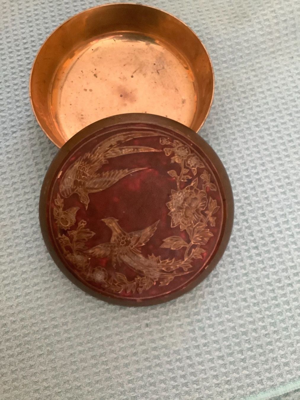 Tutte le decorazioni: Antike Bronze? Messingdose – Usato da Zürich venduto da Albatros57 1
