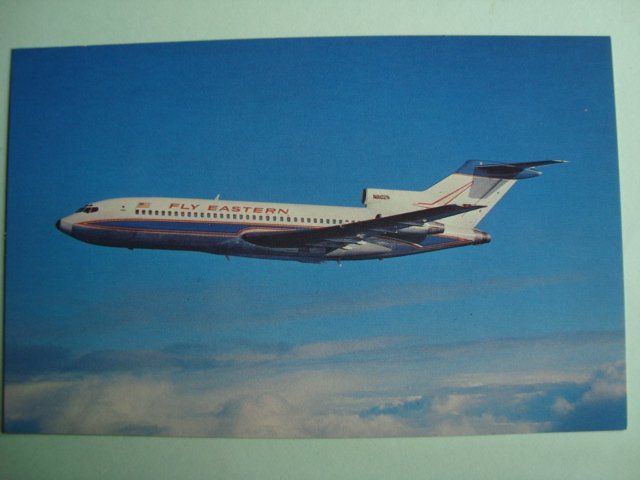 Cartoline postali: Fly Eastern Air Lines Boeing 727-25 N8102N – Nuovo e nell'imballaggio originale da Thun venduto da Abigboss