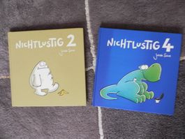 Comics NichtLustig Set 2 Stk Joscha Sauer, Band 2 und 4