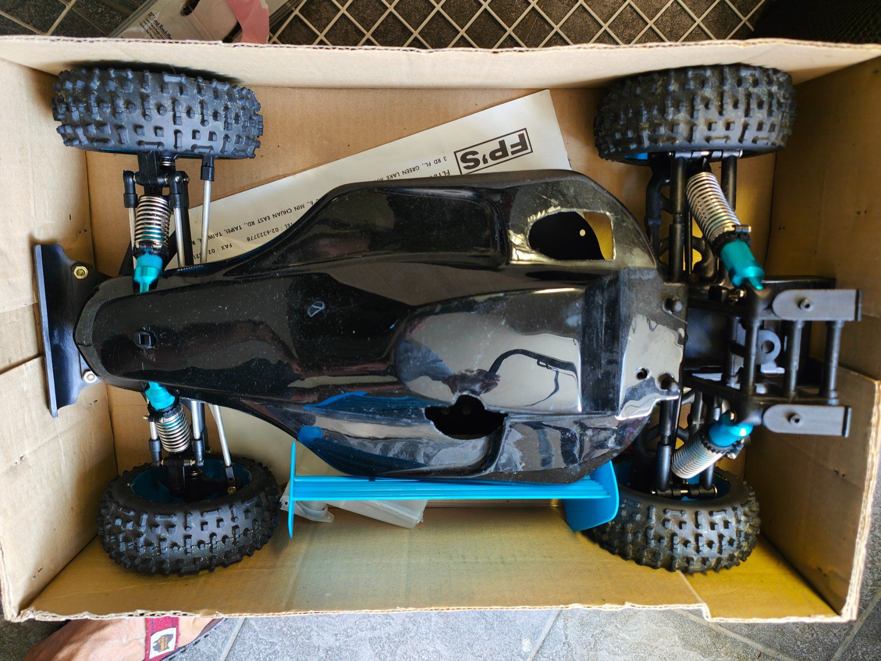 Tamiya Modellismo RC: 2x RC Modellauto (Buggy, Strassenversion) – Difettoso da Niederrohrdorf venduto da Tizianob 4