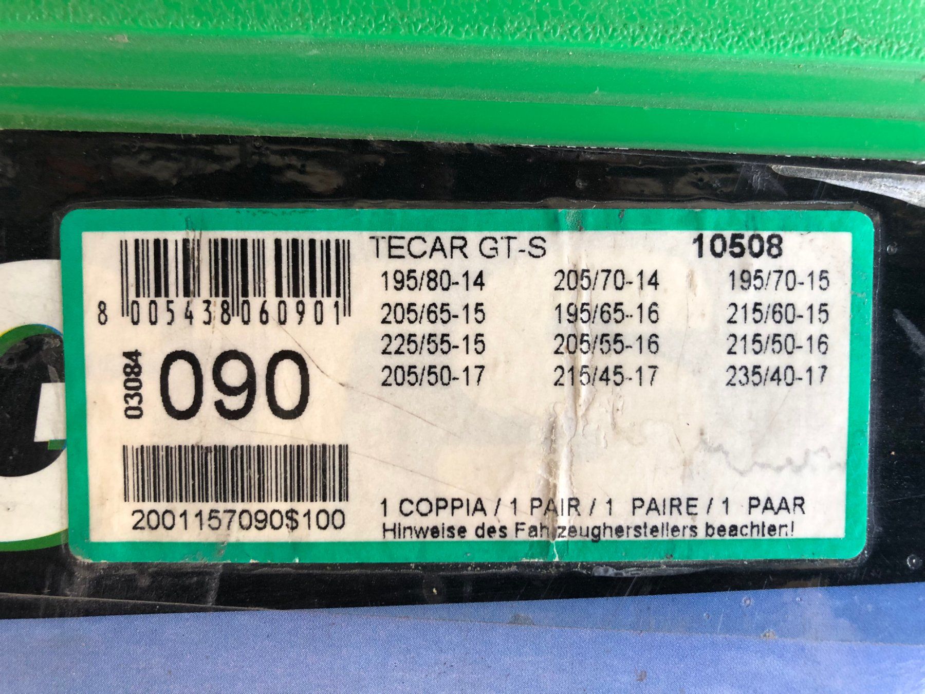 Catene da neve: Tecar GT-S Schneeketten – Usato da Kriessern venduto da schwedenstahl_fan 3