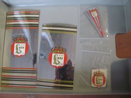 Lot Emblem LUXE Velo Fahrrad Oldtimer ? Abziehbild Logo