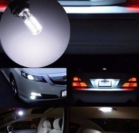 Lampe LED T10 W5W 10 SMD Autolampen mit Linse Deception LED