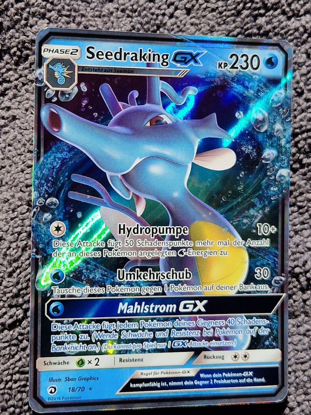 Pokémon Carte collezionabili: Seedraking 18/70 – Usato da Gossau SG venduto da Sev7ven