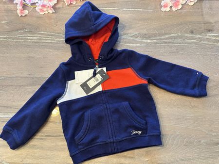 💝Tommy Hilfiger Jacke Hoodie Grösse 18 Monate, Neu!💙
