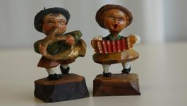 Musikanten, geschnitzt