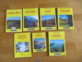 7 Wanderkarten Bündner Wanderkarte Engadin Prättigau Surselv