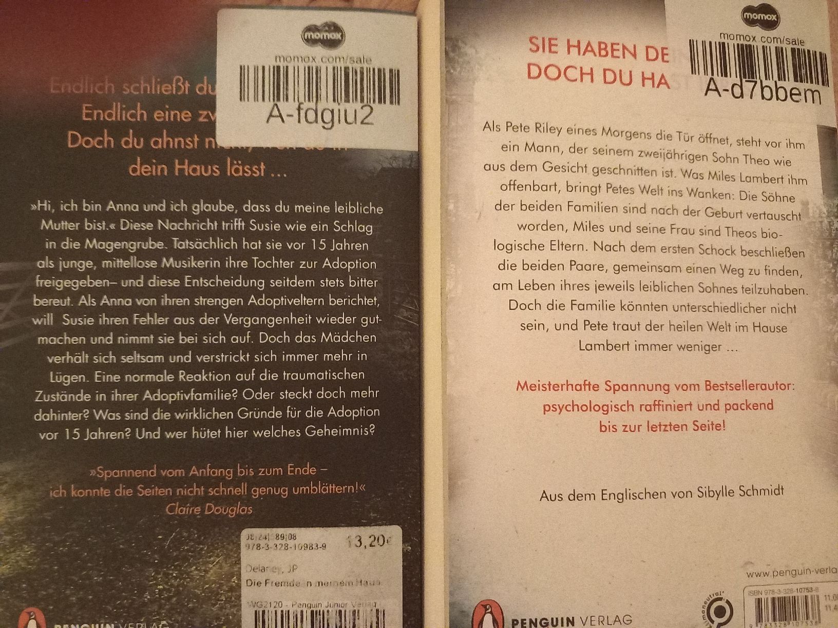 Bücher: Bücherpaket Thriller 4 x – Gebraucht aus Wanzwil von lonelybeachhouse 2