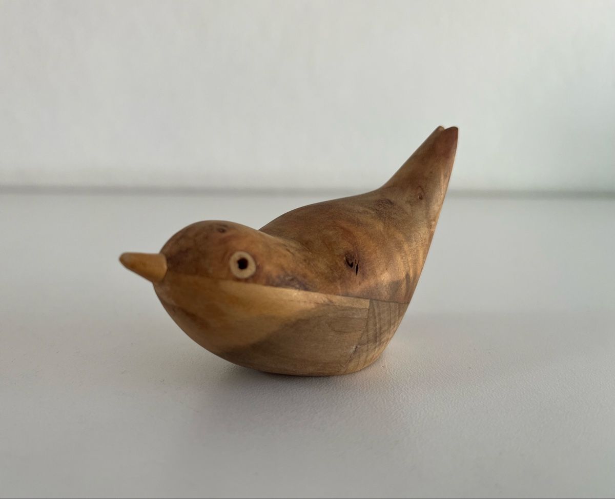 Sculture & Statue: Vintage Vogel aus Holz – Usato da Wetzikon ZH venduto da seli03 1