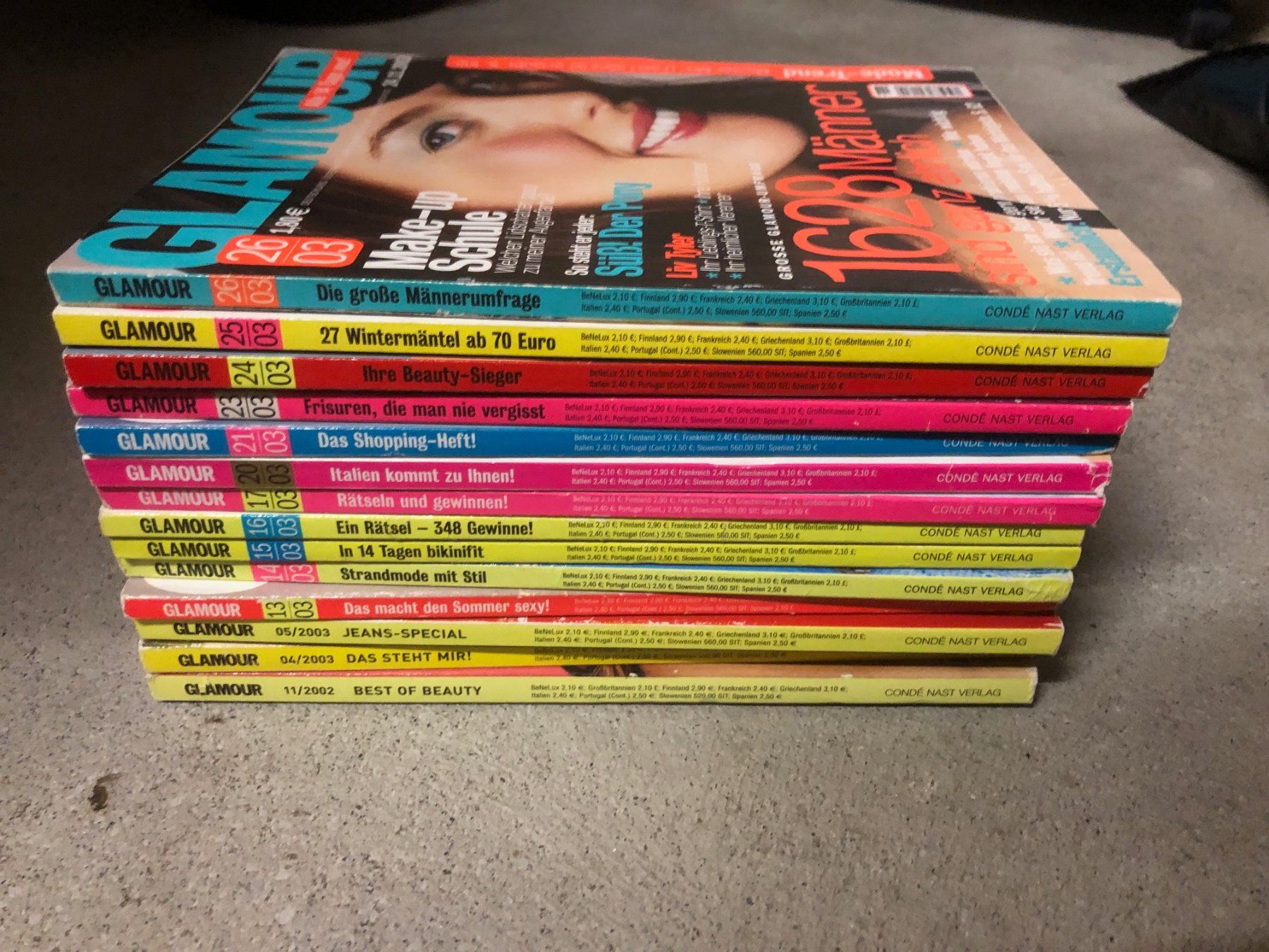 Riviste & Magazine: Sammlung Glamour Hefte 80Stk. – Usato da Rämismühle venduto da dragon90_1 4