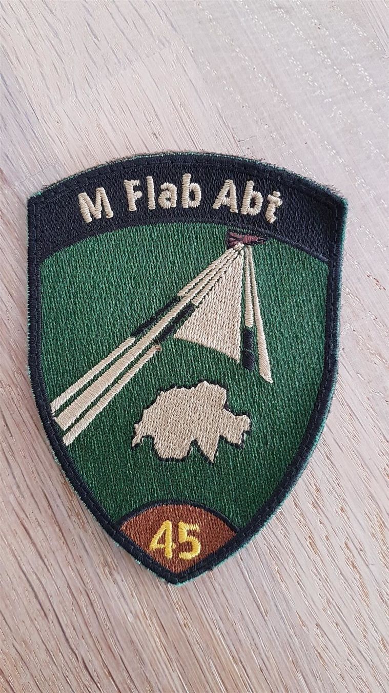 Placchette & Badge: Badge M Flab Abt 45 braun – Usato da Erlinsbach venduto da S700