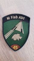 Badge M Flab Abt 45 braun