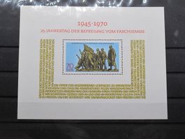 DDR 1970 Befreiung Faschismus Blk 32 **