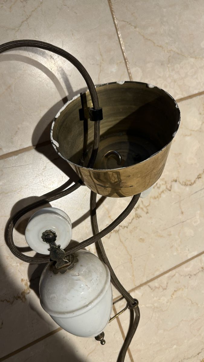 Lampadari & plafoniere: Zuglampe retro antik – Usato da Rottenschwil venduto da Yoshiworks 4