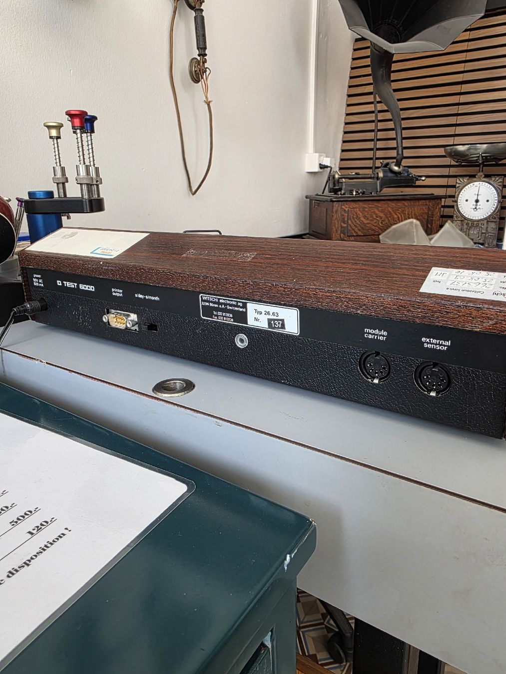 Alle Werkzeuge:  Witschi Q Test 6000  – Gebraucht aus La Chaux-de-Fonds von Pascal.horloger 4