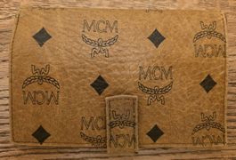 Vintage MCM Portemonnaie Geldbörse Cognac Visetos Monogramm