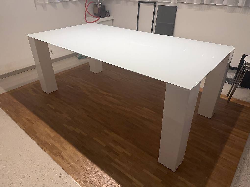 Tables: Glas Esstisch 200x100cm – D'occasion à Zürich par jes_ppg2
