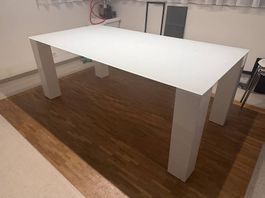 Glas Esstisch 200x100cm