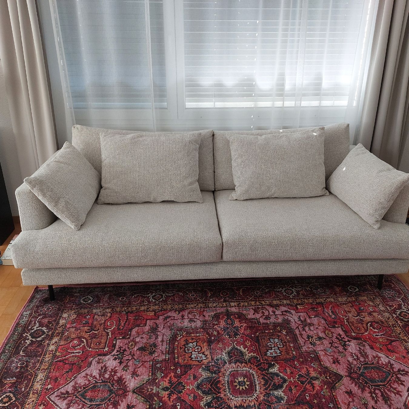Divani: 3er Sofa beige grau 4 Mt alt – Nuovo (secondo la descrizione) da St. Gallen venduto da ostschweiz123